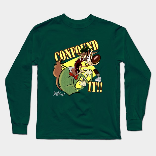 CONFOUND IT!! Long Sleeve T-Shirt by D.J. Berry